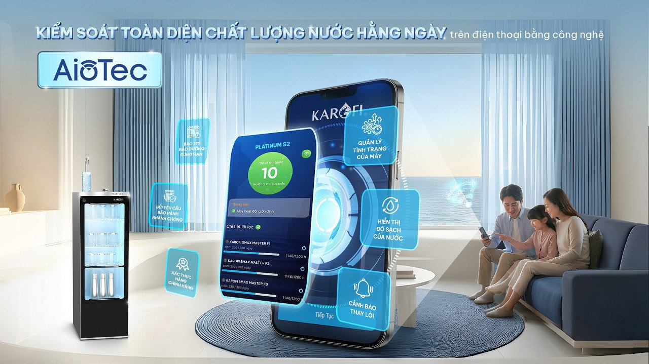 Máy lọc nước Karofi PLATINUM S2